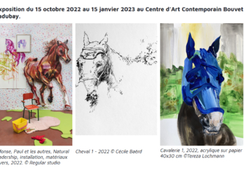 Du 15 octobre 2022 au 15 janvier 2023 : Exposition « Manège » au Centre d’Art Contemporain Bouvet-Ladubay