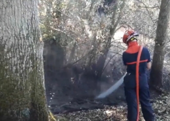 Baugé-en-Anjou. Une reprise de feu rapidement contrôlée