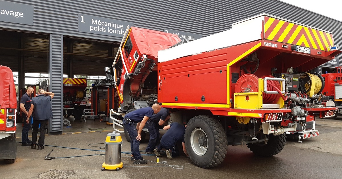 Maine-et-Loire. Incendies : Un été très chargé pour les équipes maintenance du SDIS