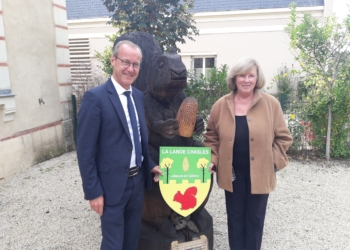 La Lande-Chasles : Double visite sénatoriale