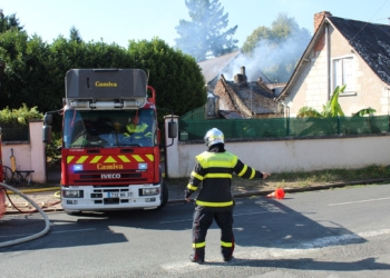 Chinonais. Un incendie se déclare dans une dépendance