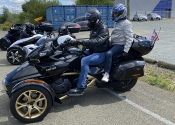24 septembre à Distré : Baptême de Can-Am Spyder
