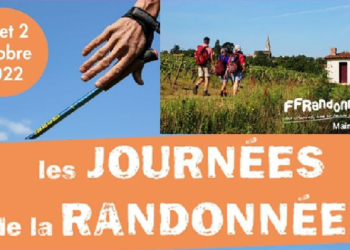 2 octobre en Saumurois. Saumur-Rando vous propose une demi-journée de découverte et de pratique de la randonnée