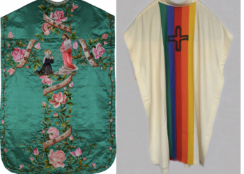 Du 8 octobre au 30 janvier à Fontevraud : Exposition « Au fil du Sacré – Une mode en soie » à l’Abbaye Royale