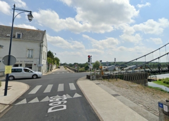 Les Rosiers-sur-Loire. Une collision entre deux voitures à la sortie du pont