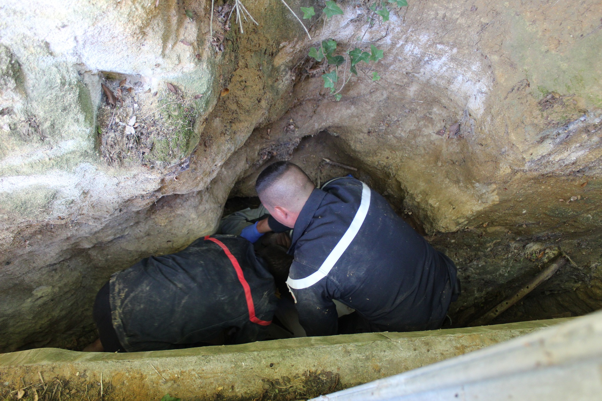 Chinonais. Les secouristes du GRIMP37 viennent en aide à une personne tombée d’un coteau et bloquée (photos)