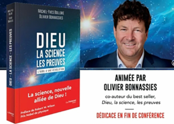 16 novembre à Saumur : Conférence autour du best seller « Dieu, la science, les preuves »