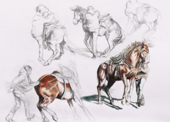 Du 15 octobre au 6 novembre à Villebernier : Exposition de Brigitte Sebban au Manoir de Launay