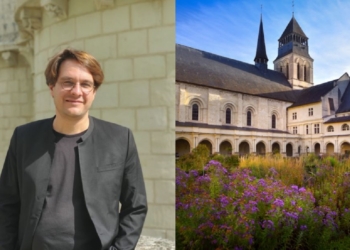 Abbaye de Fontevraud. Nicolas Dupont a rejoint l’équipe en tant que conservateur du patrimoine