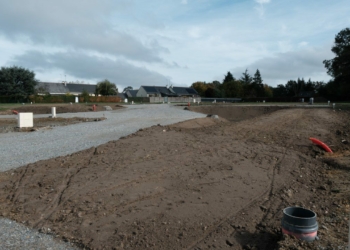Baugé-en-Anjou. La Gagnerie, un tout nouveau lotissement prend forme à Echemiré