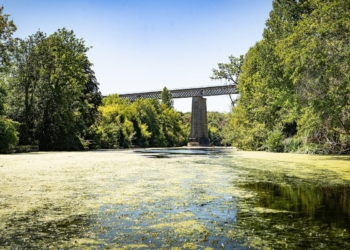 Histoire locale. Le viaduc de Thouars, le chemin du développement