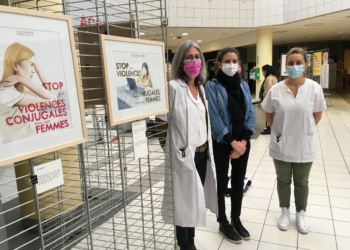 Saumur. Violences conjugales : Exposition, personnel formé, le Centre Hospitalier s&rsquo;engage dans la lutte
