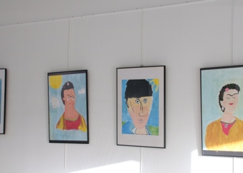 Jusqu’au 11 décembre à Doué-en-Anjou. Médiathèque : exposition de portraits d’artistes des ateliers CEL