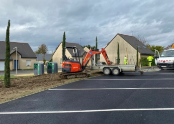 Beaufort-en-Anjou. Les travaux du cimetière bientôt terminés