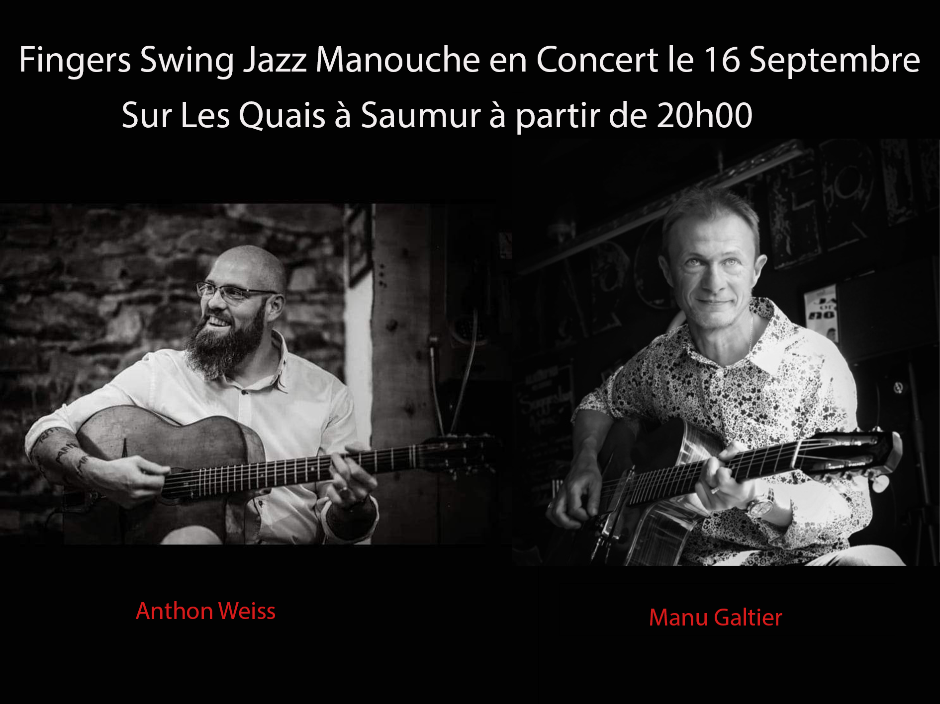 Photo Anthon et Manu 16 09 2023 - Saumur Kiosque