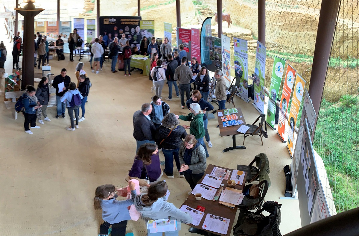 photo rencontres-métiers 2022credit Bioparc - Saumur Kiosque