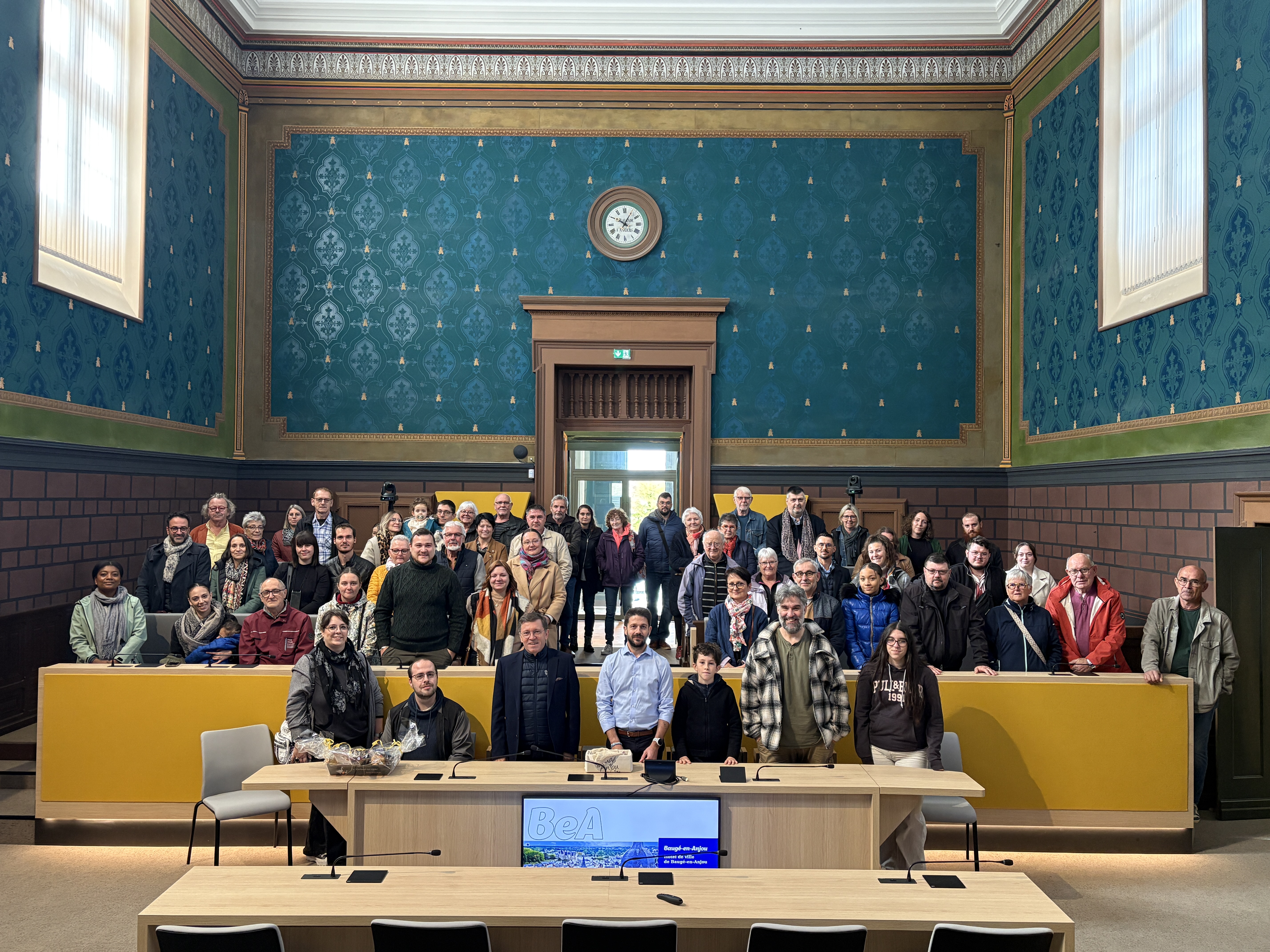 Baugé-en-Anjou. 70 nouveaux habitants accueillis chaleureusement par la ville