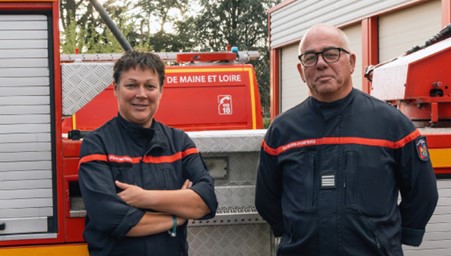 Baugé : renforcement des équipes de sapeurs-volontaires avec la mixité statutaire.