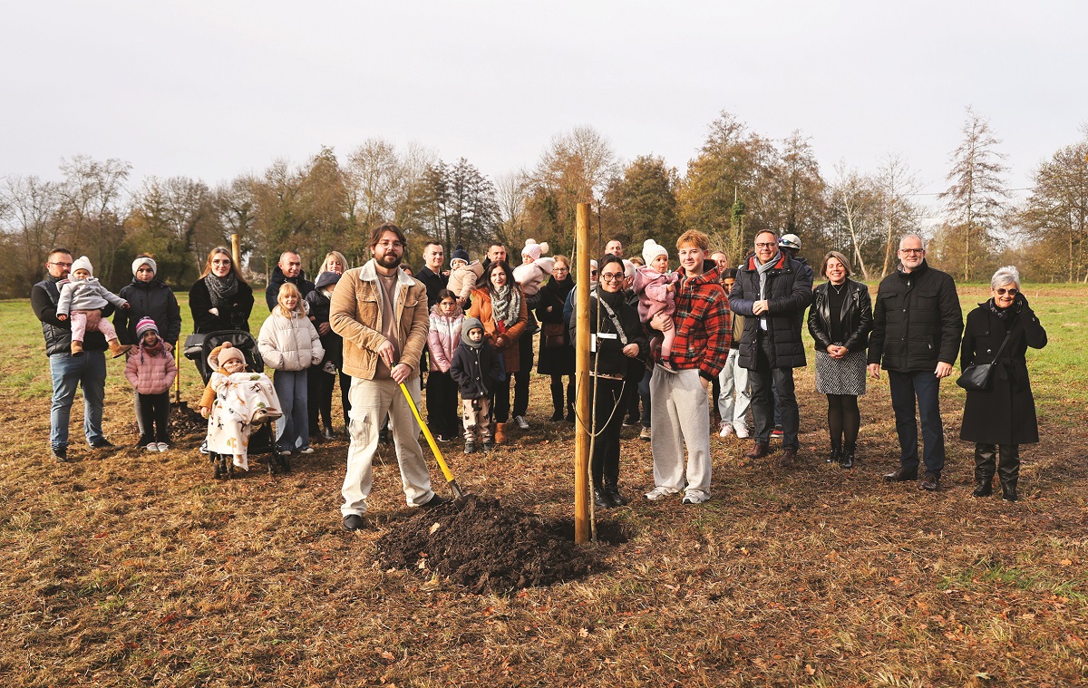 Longué-Jumelles. Des arbres plantés pour les enfants longuéens nés en 2024