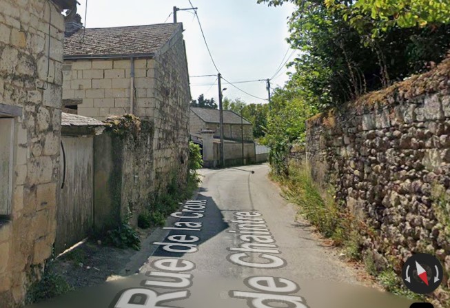 Dampierre : travaux d’aménagement, rue de la Croix-de-Chaintre