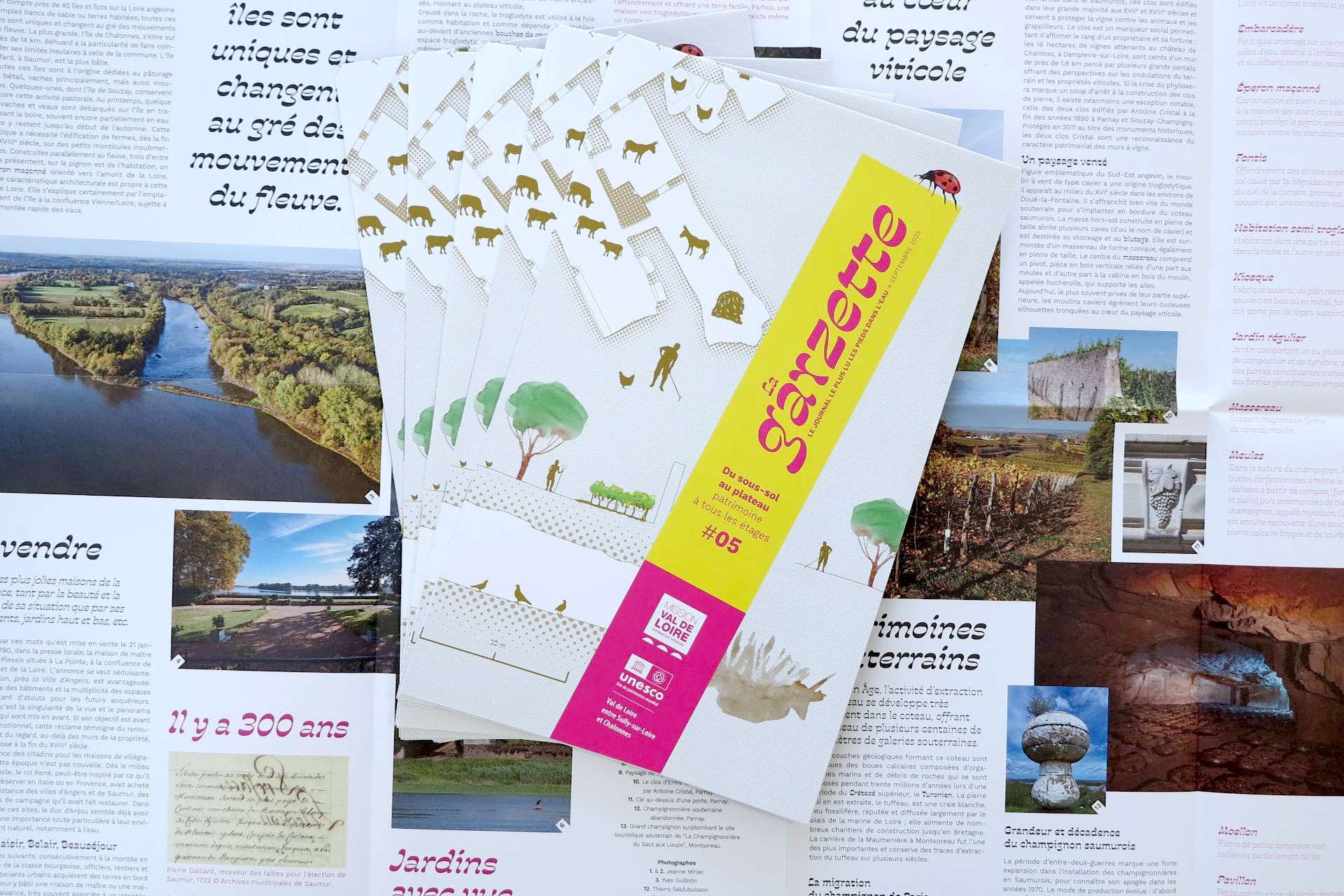La Mission Val de Loire publie un magazine dédié au coteau saumurois et à son patrimoine unique