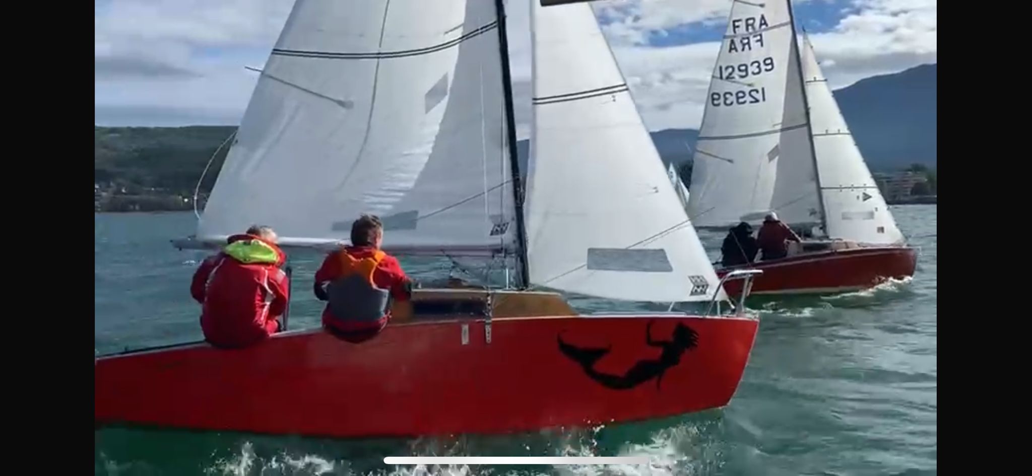 Coupe Internationale Monotype. Seconde place pour l’équipage saumurois à Aix-les-bains