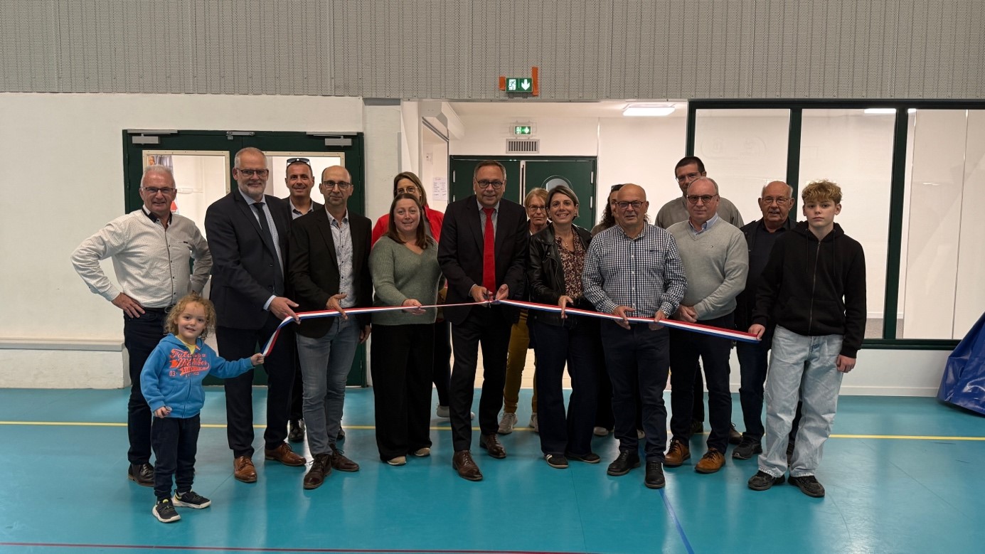 Longué-Jumelles. La ville a réalisé des travaux de réaménagement au gymnase de la Tête Noire