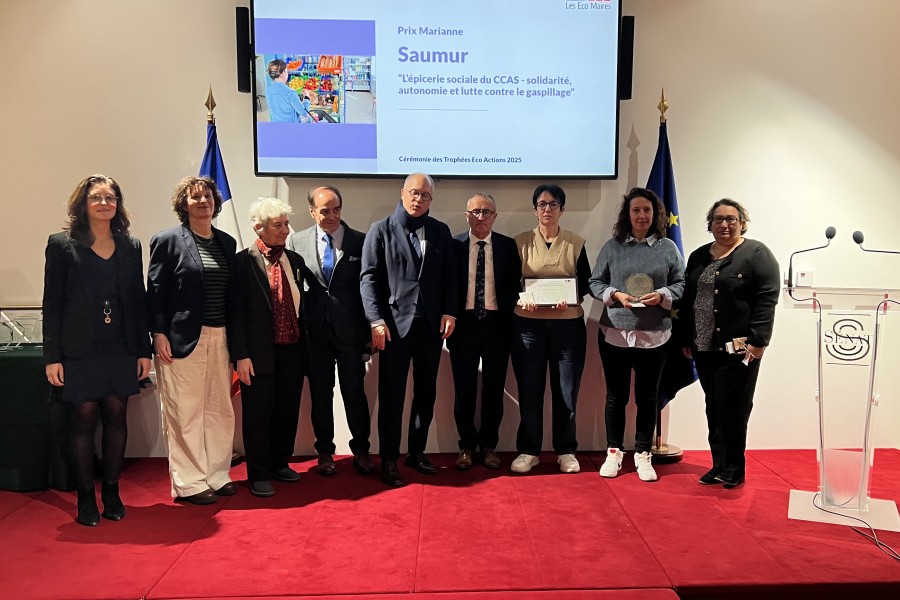 Saumur. L’épicerie sociale récompensée par un prix national