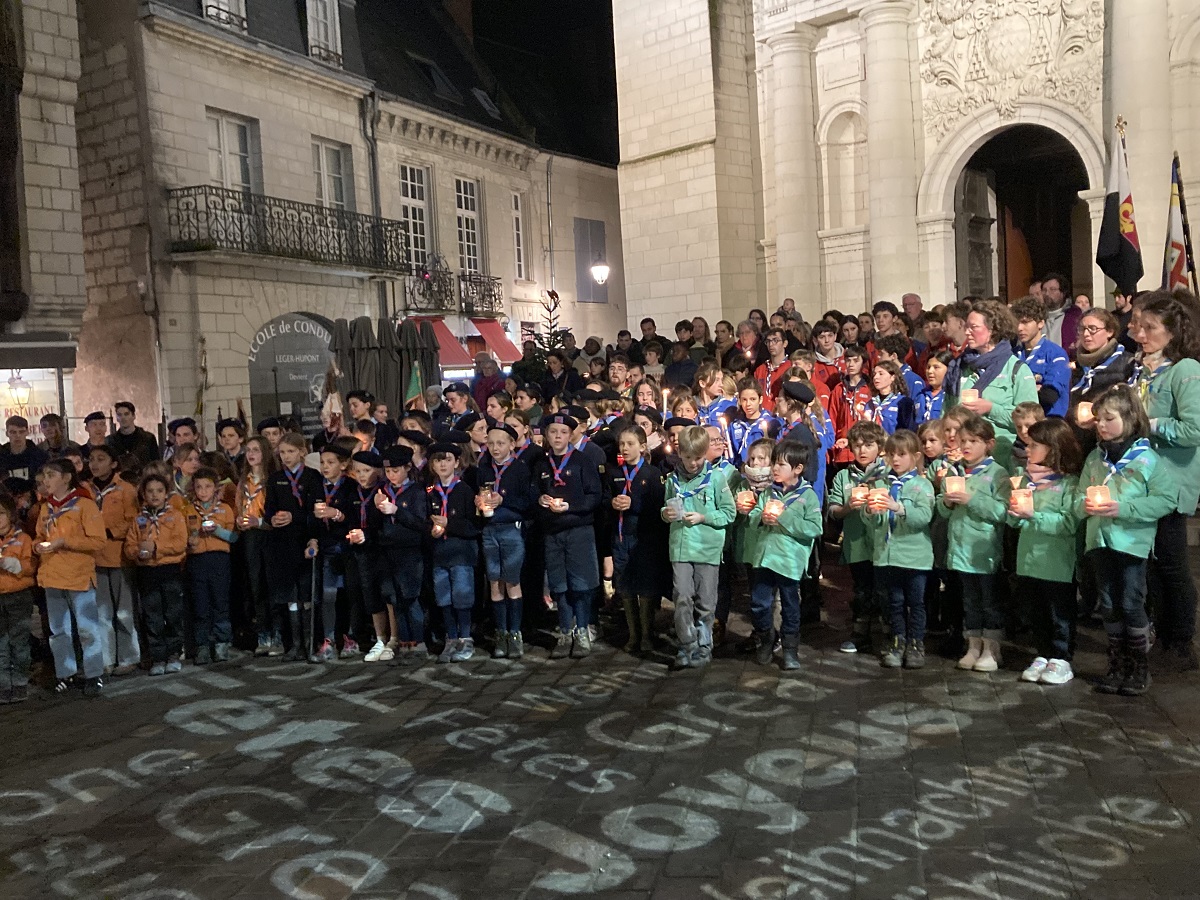 Saumur. 150 scouts réunis pour la paix