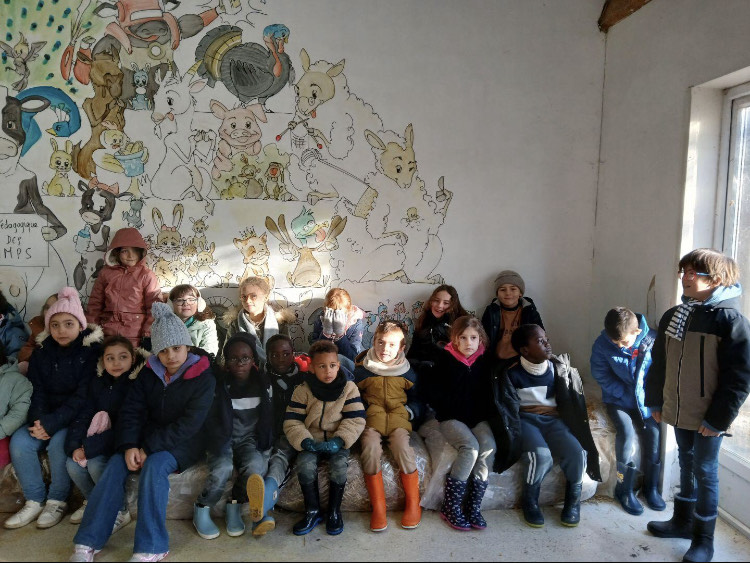 Saumur. Les élèves de l’école Millocheau à la découverte d’une ferme