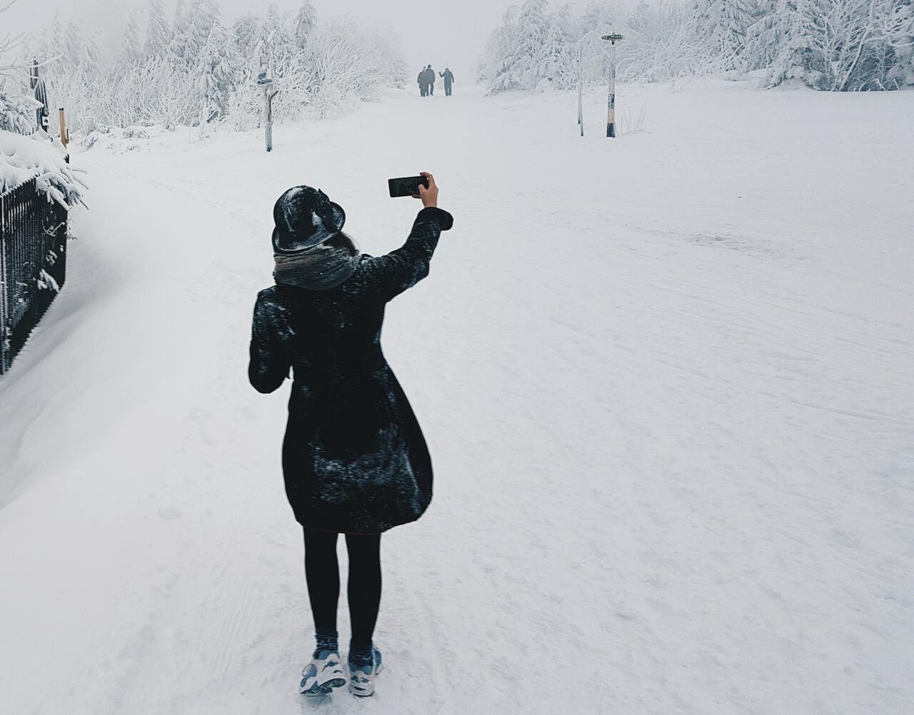 En images : Vos photos Saumurois sous la neige !
