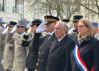 Saumur. Une foule nombreuse venue rendre hommage au général Philippe Morillon