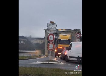 Franchissement « illégal » du pont de Montsoreau par un poids-lourd : la gendarmerie saisie