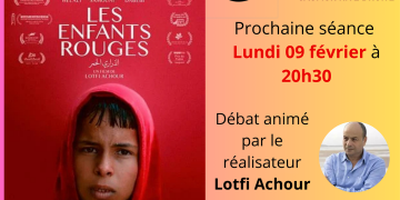 Lundi 9 février à Saumur. Projection du film « LES ENFANTS ROUGES » avec Plein Ecran
