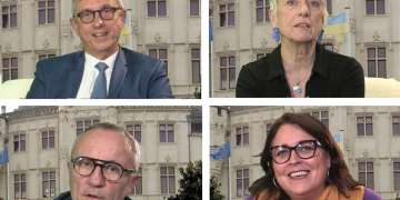 Élections municipales à Saumur. Les portraits des quatre candidats en vidéo
