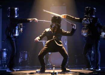 18 avril à Loudun. Les insolites « Drum Brothers » vont animer avec humour l&rsquo;espace René Monory