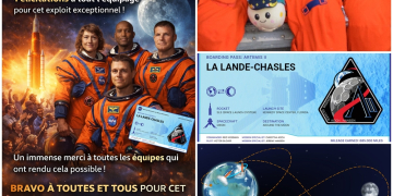 La Lande-Chasles. Insolite : La petite commune aux 116 habitants, a voyagé autour de la Lune avec Artemis II