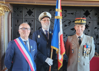 Saumur. Une cérémonie du 8 mai empreinte de mémoire et d’engagement pour l&rsquo;amicale des anciens marins du TCD Orage