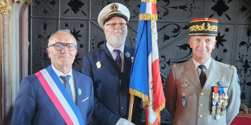 Saumur. Une cérémonie du 8 mai empreinte de mémoire et d’engagement pour l&rsquo;amicale des anciens marins du TCD Orage