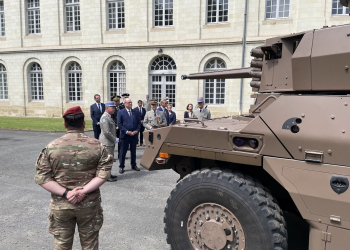 Saumur. En images : Le Prince Albert II de Monaco en visite aux Ecoles Militaires de Saumur