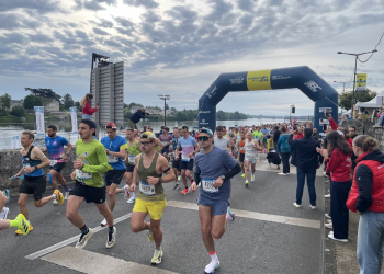 Saumurois. En images : Entre sport, dépassement et convivialité, le Marathon de la Loire fidèle à sa réputation