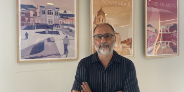 Saumur. Destination : L&rsquo;illustrateur Fortu expose à l&rsquo;Office de Tourisme