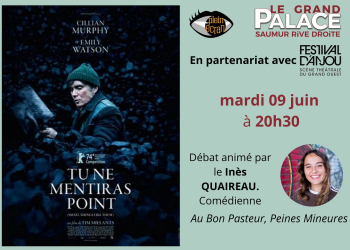 Mardi 9 juin à Saumur. Plein Ecran : Projection du film « Tu ne mentiras point »