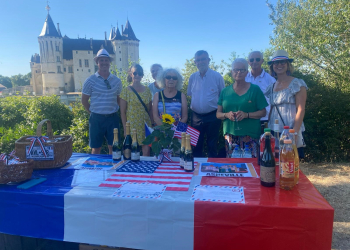 Les 30 ans du jumelage entre Asheville et Saumur a été célébré à l’occasion de la Fête de l’Indépendance Américaine