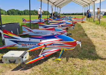 Saumur. Le club de modèles réduits saumurois sur le podium du Championnat de France de voltige avion