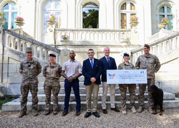 Saumur. « Blessés un jour, battants toujours » : Les militaires ont redistribué les dons récoltés lors du Marathon de la Loire