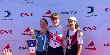 Saumur. Une nouvelle médaille nationale pour la Société Nautique de Saumur Aviron
