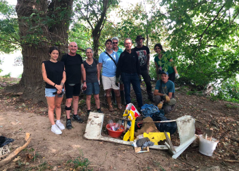 Touraine. Des kilos de déchets ramassés par ces bénévoles le long de la Vienne