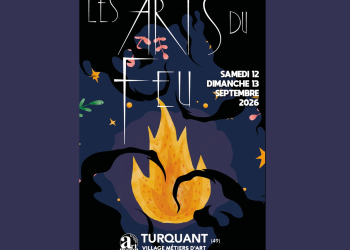 Turquant. Les Arts du Feu sont de retour les 12 et 13 septembre 2026