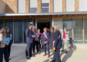 En images : Le ministre de la Ville et du Logement en visite à Saumur avec une annonce importante